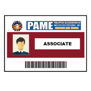 Associate PAME Membership <br> + ID & Certificate (₱250) <br> Qualification: must be a Non-Licensed Electrical Practitioner and aspiring to become RME only